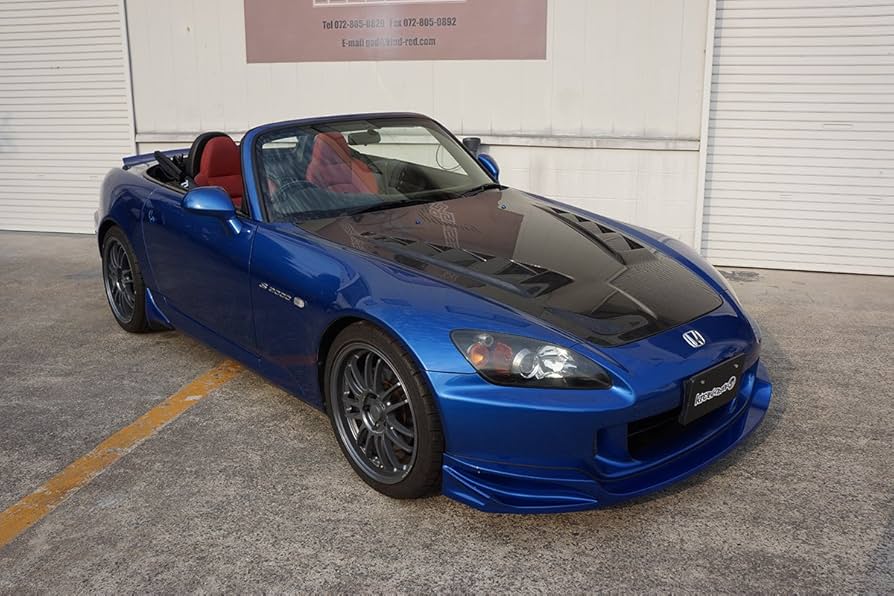S2000 専用カバー 青 S2000 ホンダ純正ハーフボディーカバー - メルカリ